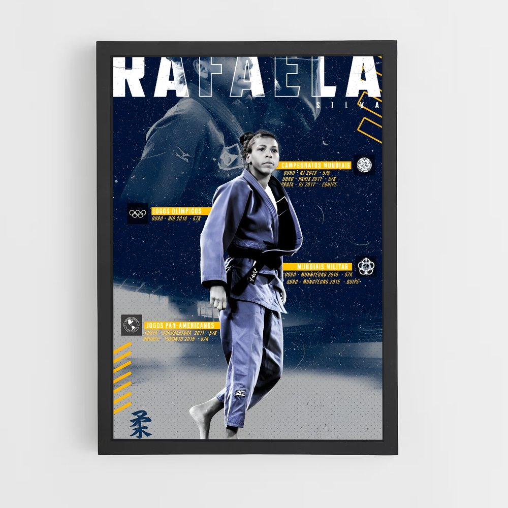 Poster Championnat de Karaté – affiche Judo (vue 2)